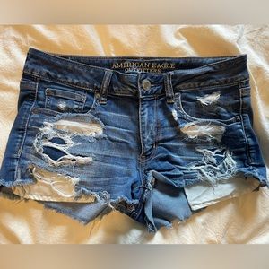 AE Blue Jean Shorts